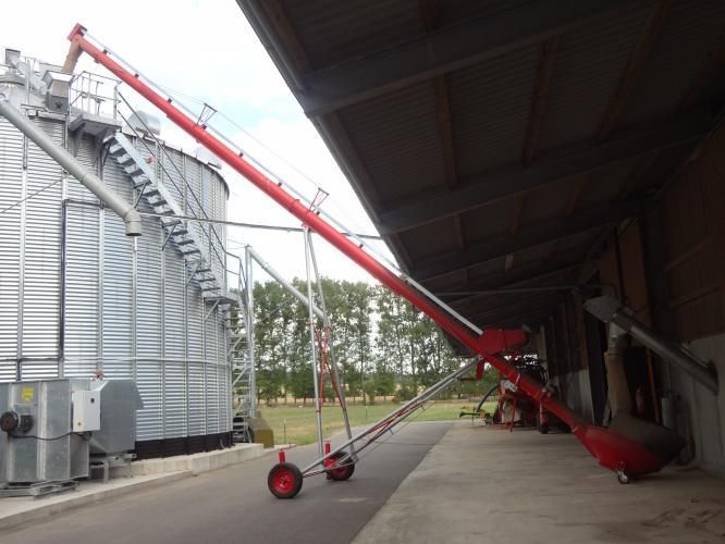 Транспортер шнековий пересувний похилий типу ТШПН