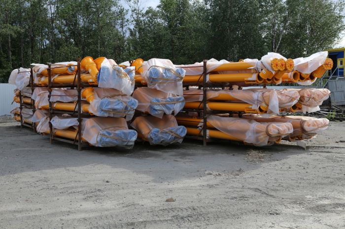 Шнековий транспортер ТШЦ-273 для цементу, шлаку, сухих будівельних сумішей